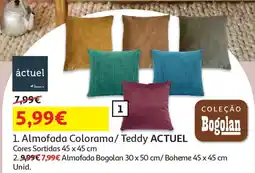 Auchan Almofada Colorama/ Teddy ACTUEL promoção
