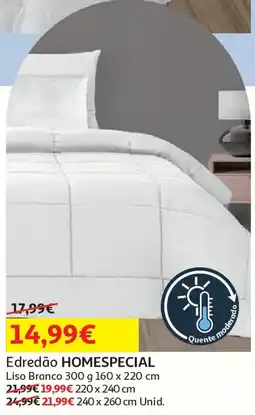 Auchan Edredão HOMESPECIAL promoção