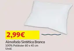 Auchan Almofada Sintética Branca promoção