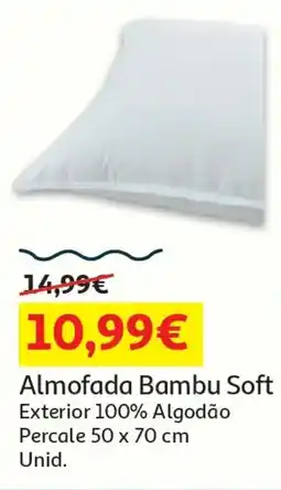 Auchan Almofada Bambu Soft promoção