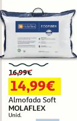 Auchan Almofada Soft MOLAFLEX promoção
