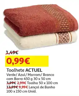 Auchan Toalhete ACTUEL promoção