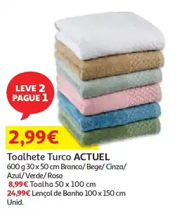 Auchan Toalhete Turco ACTUEL promoção