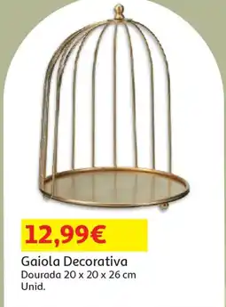 Auchan Gaiola Decorativa promoção