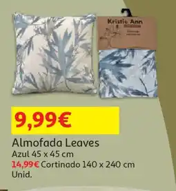 Auchan Almofada Leaves promoção