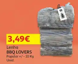 Auchan Lenha BBQ LOVERS promoção