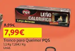 Auchan Tronco para Queimar PQS promoção