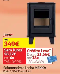 Auchan Salamandra a Lenha MEKKA promoção