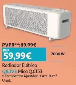 Auchan Radiador Elétrico QILIVE Mica Q.6153 promoção