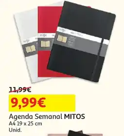 Auchan Agenda Semanal MITOS promoção
