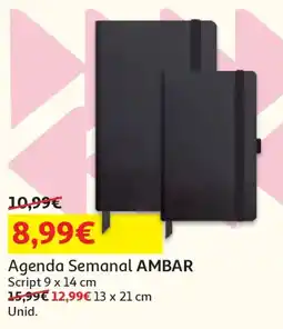 Auchan Agenda Semanal AMBAR promoção