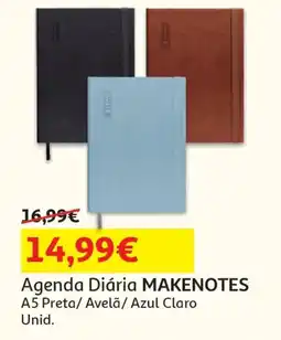 Auchan Agenda Diária MAKENOTES promoção