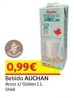 Auchan Bebida AUCHAN promoção