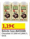 Auchan Bebida Soja AUCHAN promoção