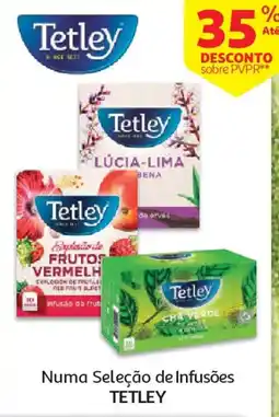 Auchan Numa Seleção de Infusões TETLEY promoção