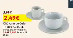 Auchan Chávena de Café + Pires ACTUEL promoção