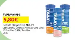 Auchan Bebida Desportiva NUUN promoção