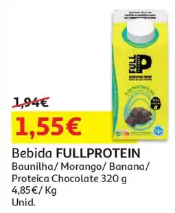 Auchan Bebida FULLPROTEIN promoção
