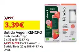 Auchan Batido Vegan KENCKO promoção