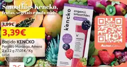 Auchan Batido KENCKO Purples-Morango, Amora promoção