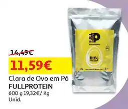 Auchan Clara de Ovo em Pó FULLPROTEIN promoção
