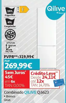 Auchan Combinado QILIVE Q.6623 promoção