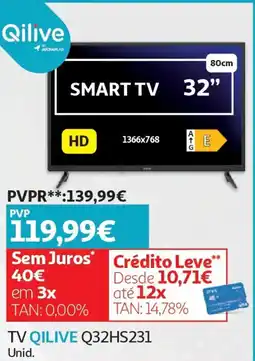 Auchan TV QILIVE Q32HS231 promoção