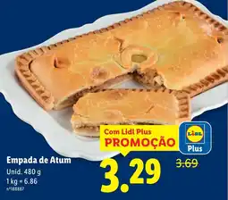 Lidl Empada de Atum promoção