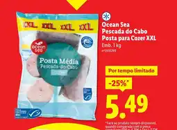 Lidl Ocean Sea Pescada do Cabo Posta para Cozer XXL promoção