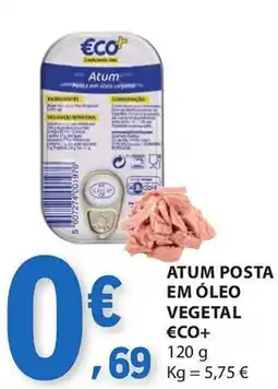E.Leclerc Atum posta em óleo vegetal €co+ promoção