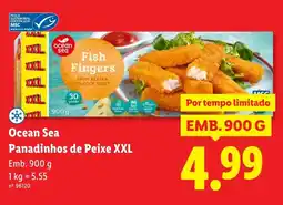 Lidl Ocean Sea Panadinhos de Peixe XXL promoção