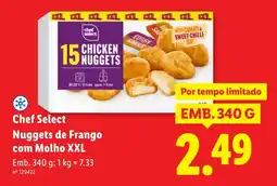 Lidl Chef Select Nuggets de Frango com Molho XXL promoção