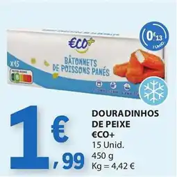 E.Leclerc Douradinhos de peixe €co+ promoção