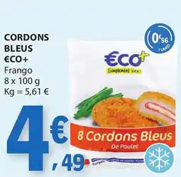 E.Leclerc Cordons bleus €co+ promoção