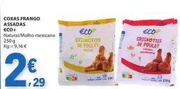 E.Leclerc Coxas frango assadas €co+ promoção