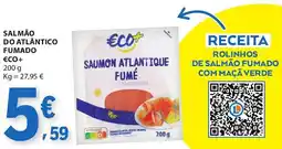 E.Leclerc Salmão do atlântico fumado €co+ promoção