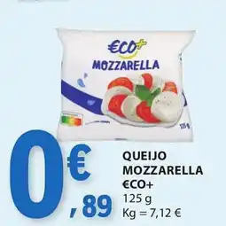 E.Leclerc Queijo mozzarella €co+ promoção