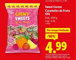 Lidl Sweet Corner Caramelos de Fruta XXL promoção