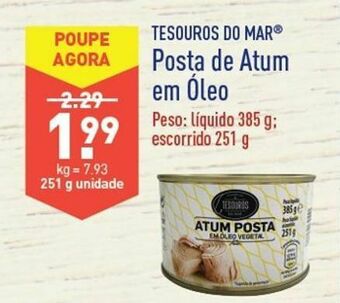 ALDI Atum em lata promoção