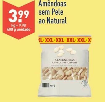 ALDI Amêndoas promoção