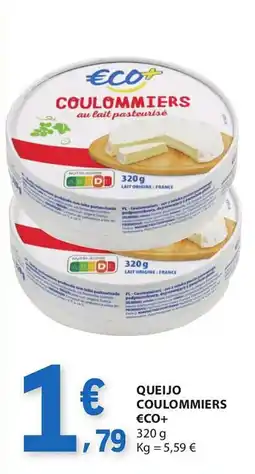 E.Leclerc Queijo coulommiers €co+ promoção