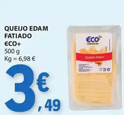 E.Leclerc Queijo edam fatiado €co+ promoção