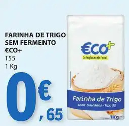 E.Leclerc Farinha de trigo sem fermento €co+ promoção