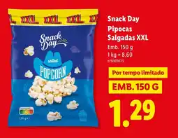 Lidl Snack Day Pipocas Salgadas XXL promoção