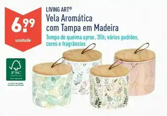 ALDI Vela aromática promoção
