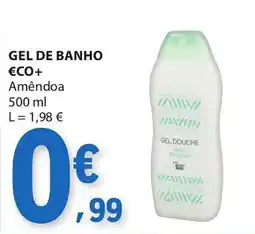 E.Leclerc Gel de banho €co+ amêndoa promoção