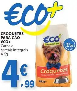 E.Leclerc Croquetes para cão €co+ promoção