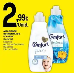 Intermarché Amaciador concentrado p/ roupa comfort promoção