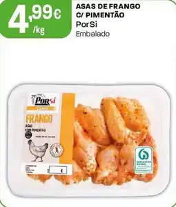 Intermarché Asas de frango c/ pimentão PorSi Embalado promoção