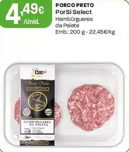 Intermarché Porco preto porsi select promoção
